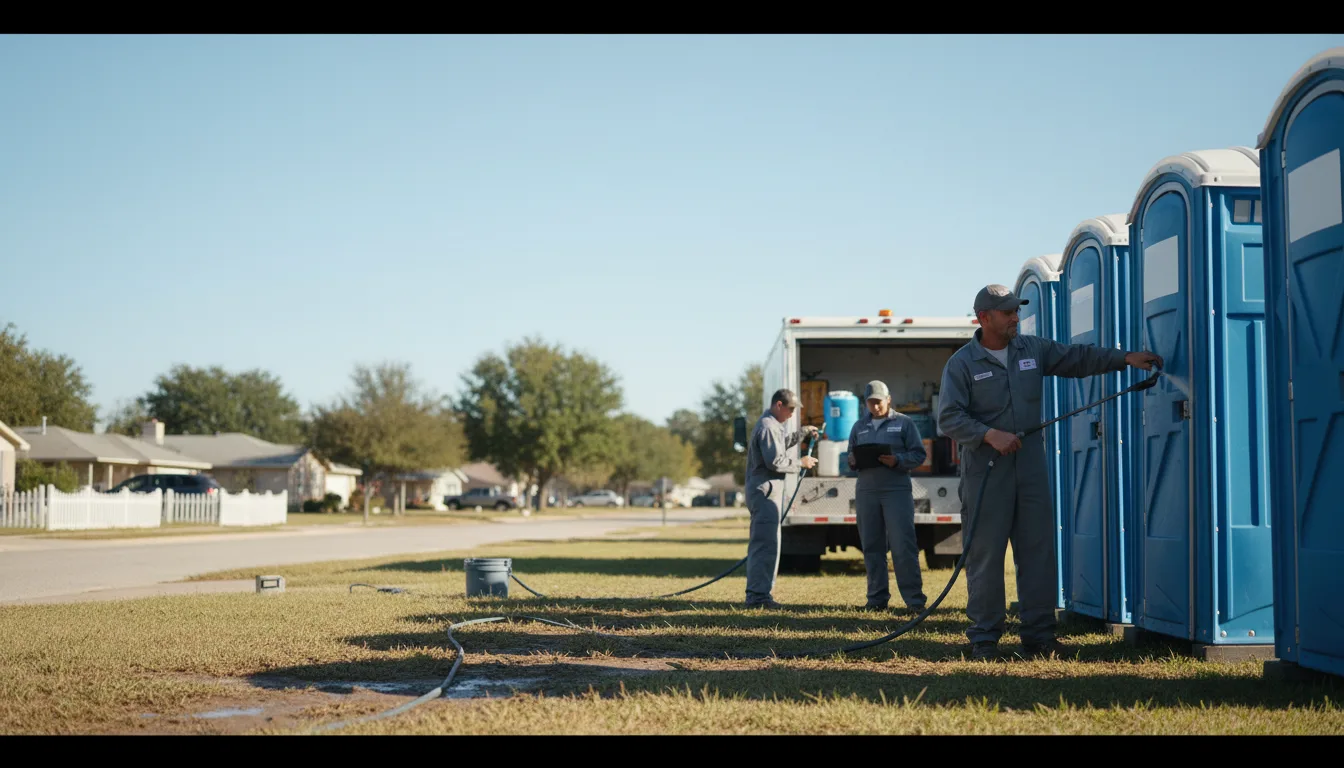 Long-Term Portable Toilet Rental in Hinton, OK near me